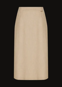 Damen Luis Trenker Bleistiftrock Im Wollmix Lumagda