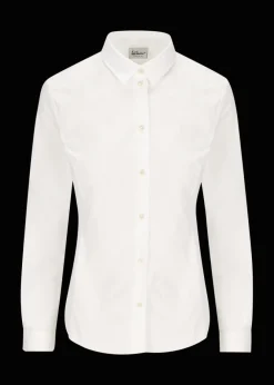 Damen Luis Trenker Bluse Aus Baumwollstretch Lubea