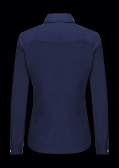 Damen Luis Trenker Bluse Aus Baumwollstretch Lubea