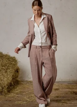 Damen Luis Trenker Bluse Aus Jersey Piqué Lubarbara