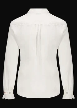 Damen Luis Trenker Bluse Mit Rüschendetail Lubrenda