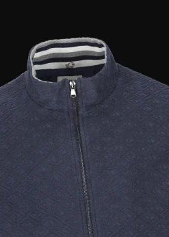 Herren Luis Trenker Bomberjacke Aus Baumwollfrottee Lumichi