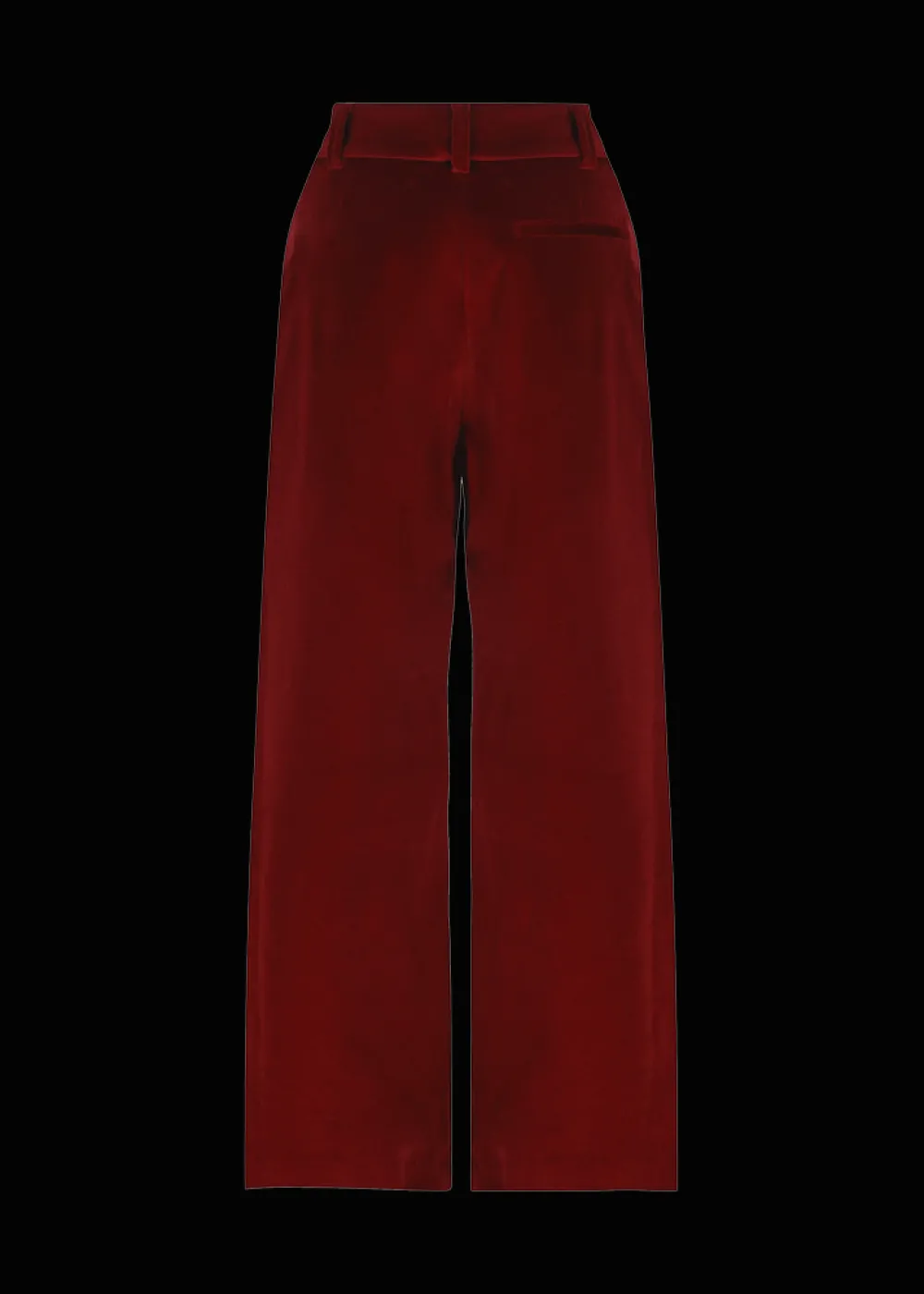 Damen Luis Trenker Bundfaltenhose Aus Samt Luxara