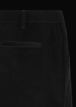 Damen Luis Trenker Bundfaltenhose Aus Samt Luxara