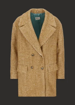 Damen Luis Trenker Caban-Jacke Im Wollmix Lumarta