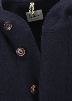 Herren Luis Trenker Cabanmantel Aus Walk Lualex