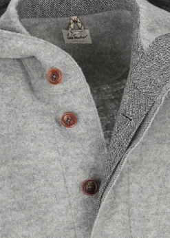 Herren Luis Trenker Cabanmantel Aus Walk Lualex