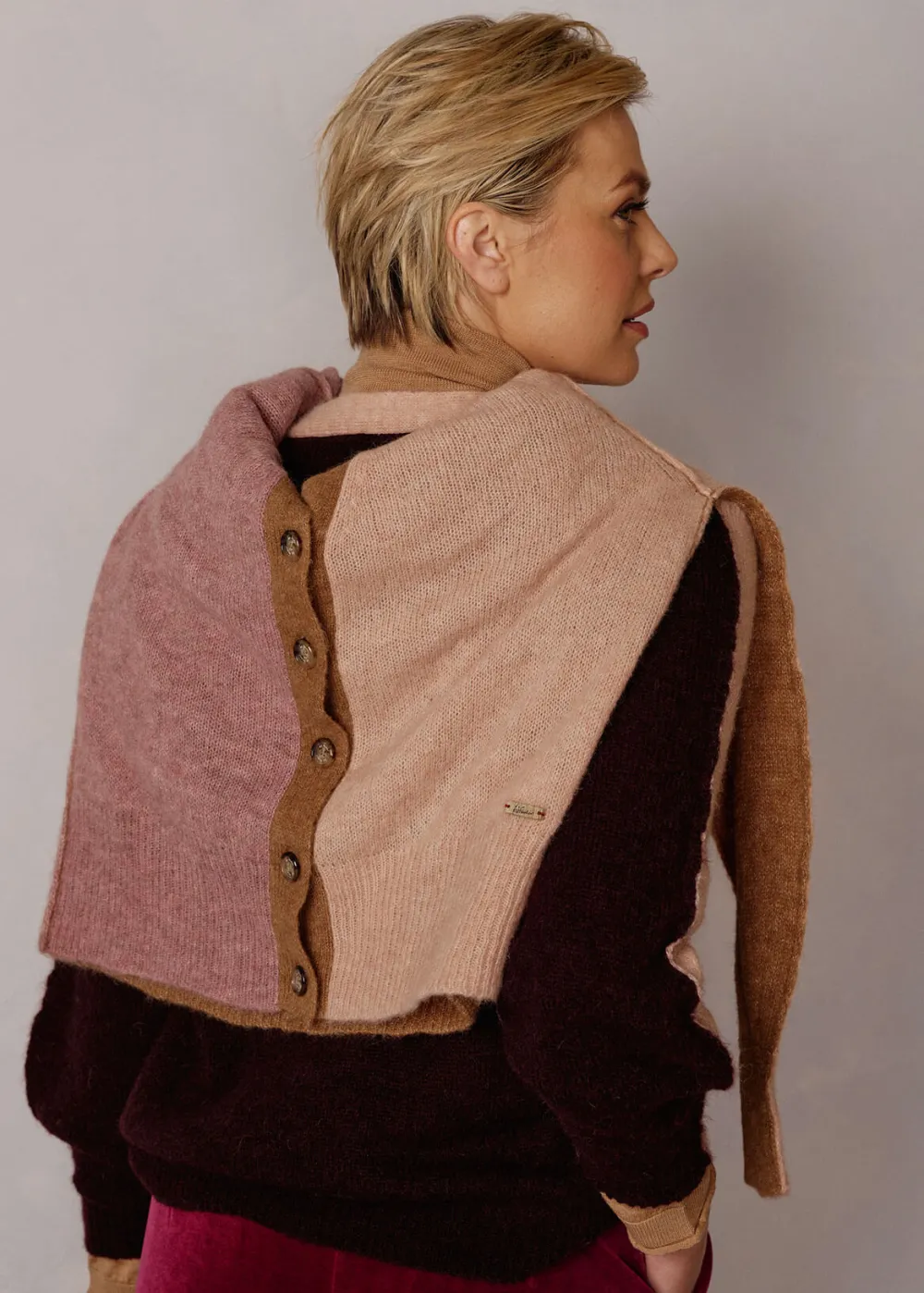 Damen Luis Trenker Cardigan Mit Color-Block-Effekt Luwadia