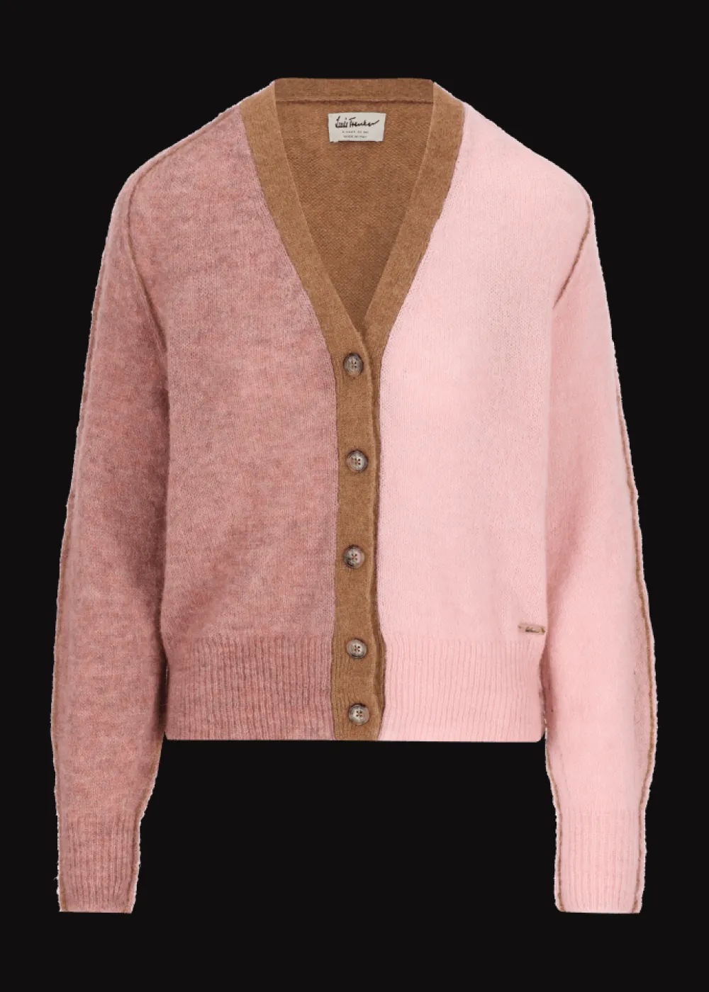 Damen Luis Trenker Cardigan Mit Color-Block-Effekt Luwadia