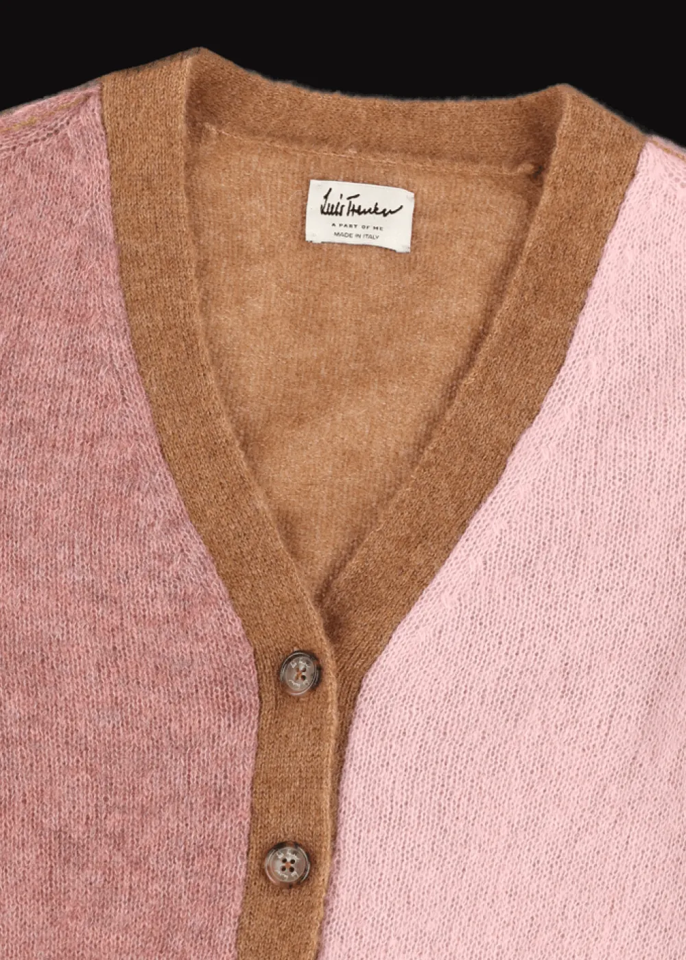 Damen Luis Trenker Cardigan Mit Color-Block-Effekt Luwadia