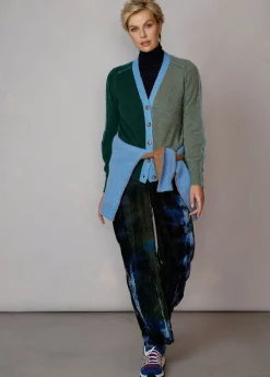 Damen Luis Trenker Cardigan Mit Color-Block-Effekt Luwadia