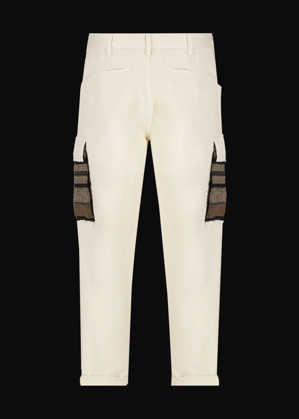 Herren Luis Trenker Cargo-Hose Aus Baumwollgabardine Luberno