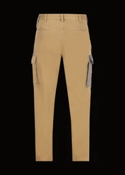 Herren Luis Trenker Cargo-Hose Im Used Look Luberno