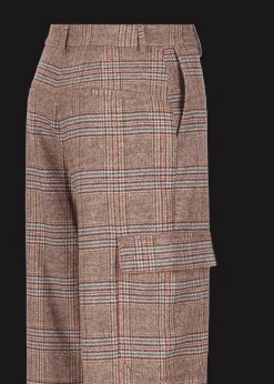 Damen Luis Trenker Cargohose Im Wollmix Lulicia