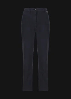 Damen Luis Trenker Chino-Hose Aus Baumwollgabardine Luloraine