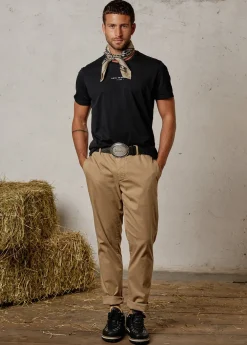 Herren Luis Trenker Chino-Hose Aus Baumwollstretch Lubono