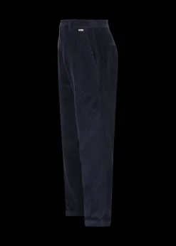 Herren Luis Trenker Chino-Hose Aus Cord Lubruneu