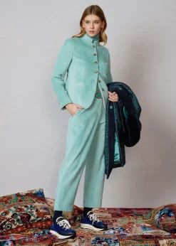 Damen Luis Trenker Chino-Hose Aus Cord Luloraine