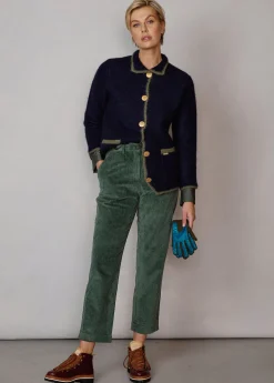 Damen Luis Trenker Chino-Hose Aus Cord Luloraine