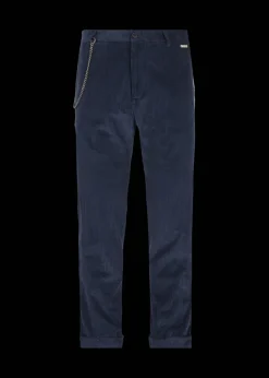 Herren Luis Trenker Chino-Hose Aus Feinem Cord Lubruneu