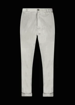 Herren Luis Trenker Chino-Hose Aus Feinem Cord Lubruneu