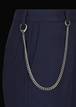 Herren Luis Trenker Chino-Hose Aus Wollflanell Lubruneu