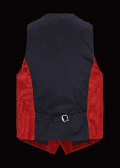 Herren Luis Trenker Cord-Weste Lusebastian