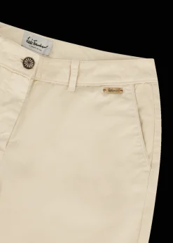 Damen Luis Trenker Cremefarbene Hose Lulilli