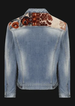 Herren Luis Trenker Denim-Jacke Lusaffeo