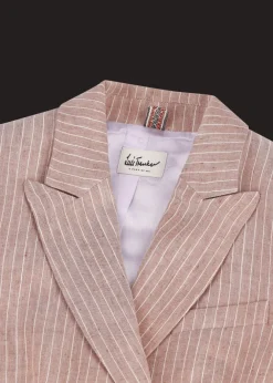 Damen Luis Trenker Doppelreihiger Blazer Mit Nadelstreifen Luscilla