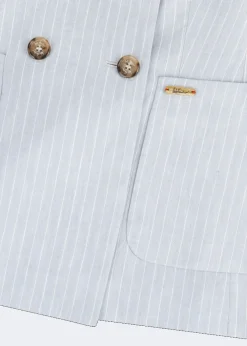 Damen Luis Trenker Doppelreihiger Blazer Mit Nadelstreifen Luscilla