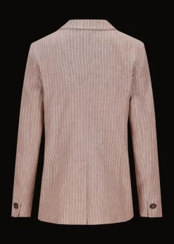 Damen Luis Trenker Doppelreihiger Blazer Mit Nadelstreifen Luscilla