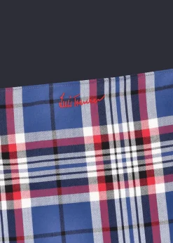 Herren Luis Trenker Einstecktuch Mit Karomuster Luedelbert