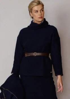 Damen Luis Trenker Eleganter Ledergürtel Lusta