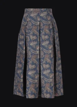 Damen Luis Trenker Faltenrock Mit Paisley-Print Luklaudia