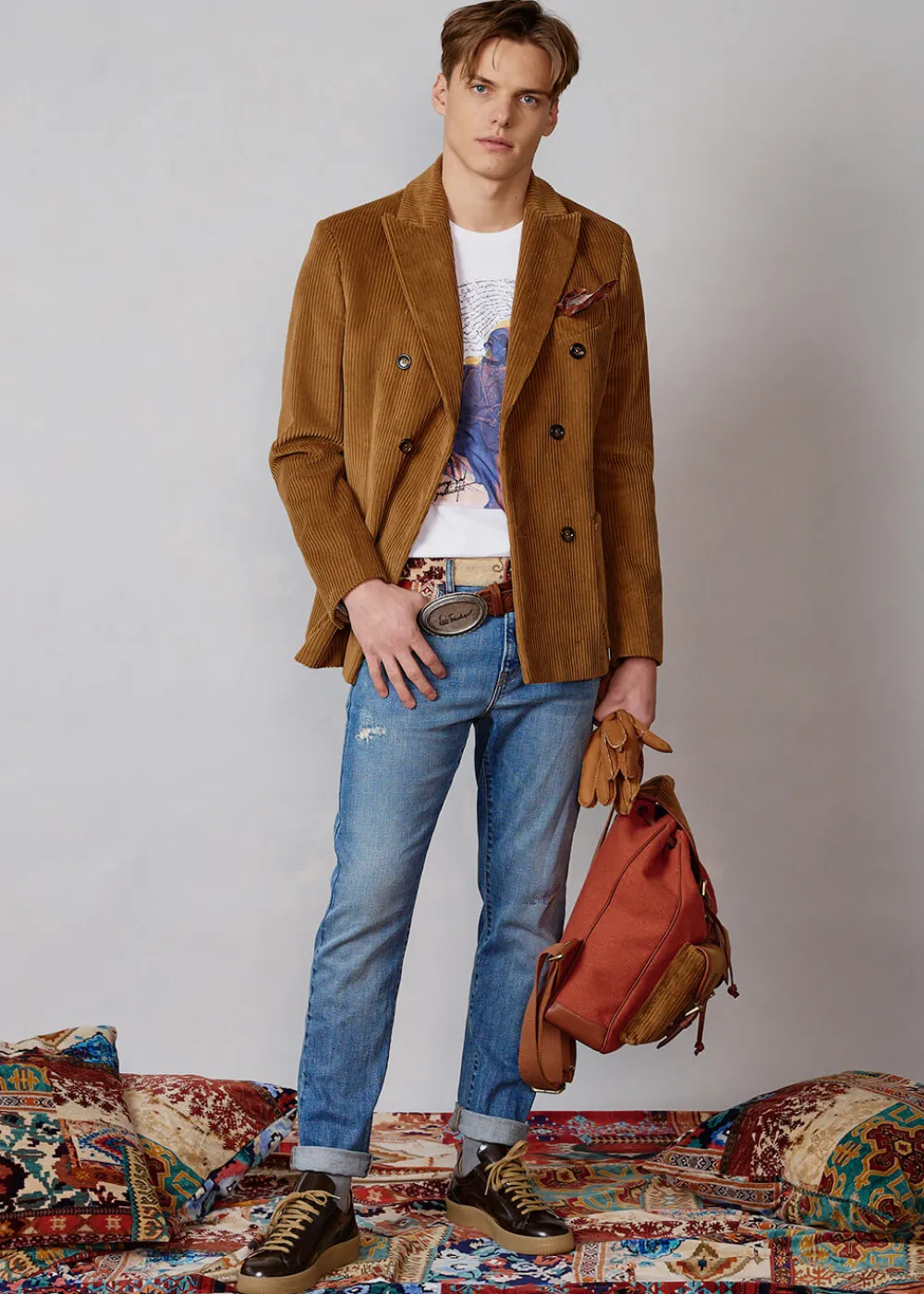 Herren Luis Trenker Five Pocket Jeans Lupetrus