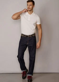 Herren Luis Trenker Five Pocket Jeans Mit Saumumschlag Lupedro