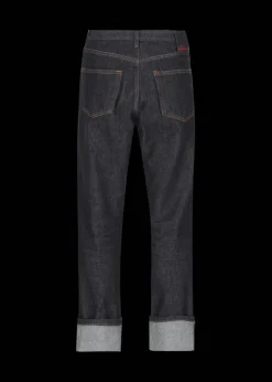 Herren Luis Trenker Five Pocket Jeans Mit Saumumschlag Lupedro