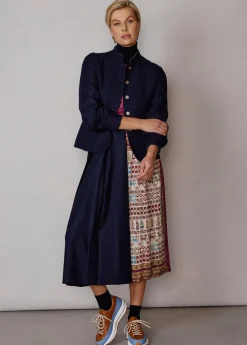 Damen Luis Trenker Flanellblazer Mit Stehkragen Luviola