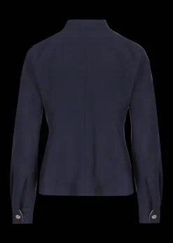 Damen Luis Trenker Flanellblazer Mit Stehkragen Luviola