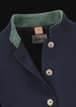 Damen Luis Trenker Flanellblazer Mit Stehkragen Luviola