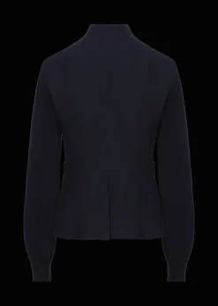 Damen Luis Trenker Flanell-Blazer Mit Strickärmeln Luranda