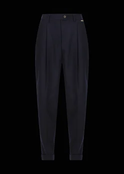 Damen Luis Trenker Flanell-Hose Im Carrot Fit Luloretta