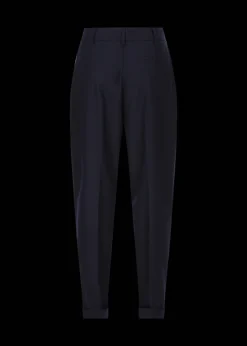 Damen Luis Trenker Flanell-Hose Im Carrot Fit Luloretta