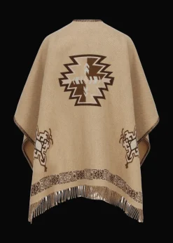 Damen Luis Trenker Fransen-Cape Lurilussa