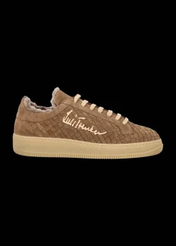 Herren Luis Trenker Geflochtener Wildleder-Sneaker Lupintros
