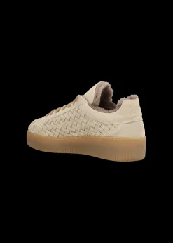 Damen Luis Trenker Geflochtener Wildleder-Sneaker Lupintras