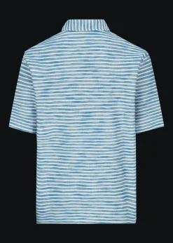 Herren Luis Trenker Gestreiftes Kurzarm-Hemd Ludavor