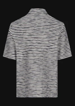 Herren Luis Trenker Gestreiftes Kurzarm-Hemd Ludavor