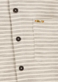 Herren Luis Trenker Gestreiftes Kurzarm-Hemd Ludavor